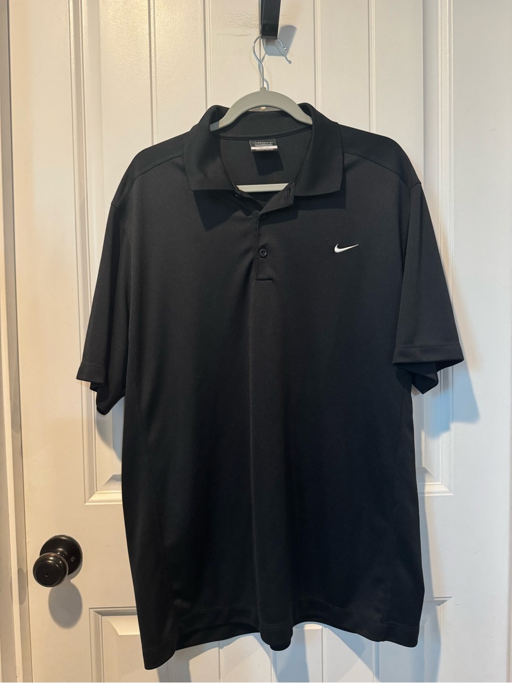 Nike Men’s Black Dri-FIT Polo Golf Shirt XL